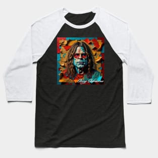 Ozzy Osborne // Paper Art Baseball T-Shirt